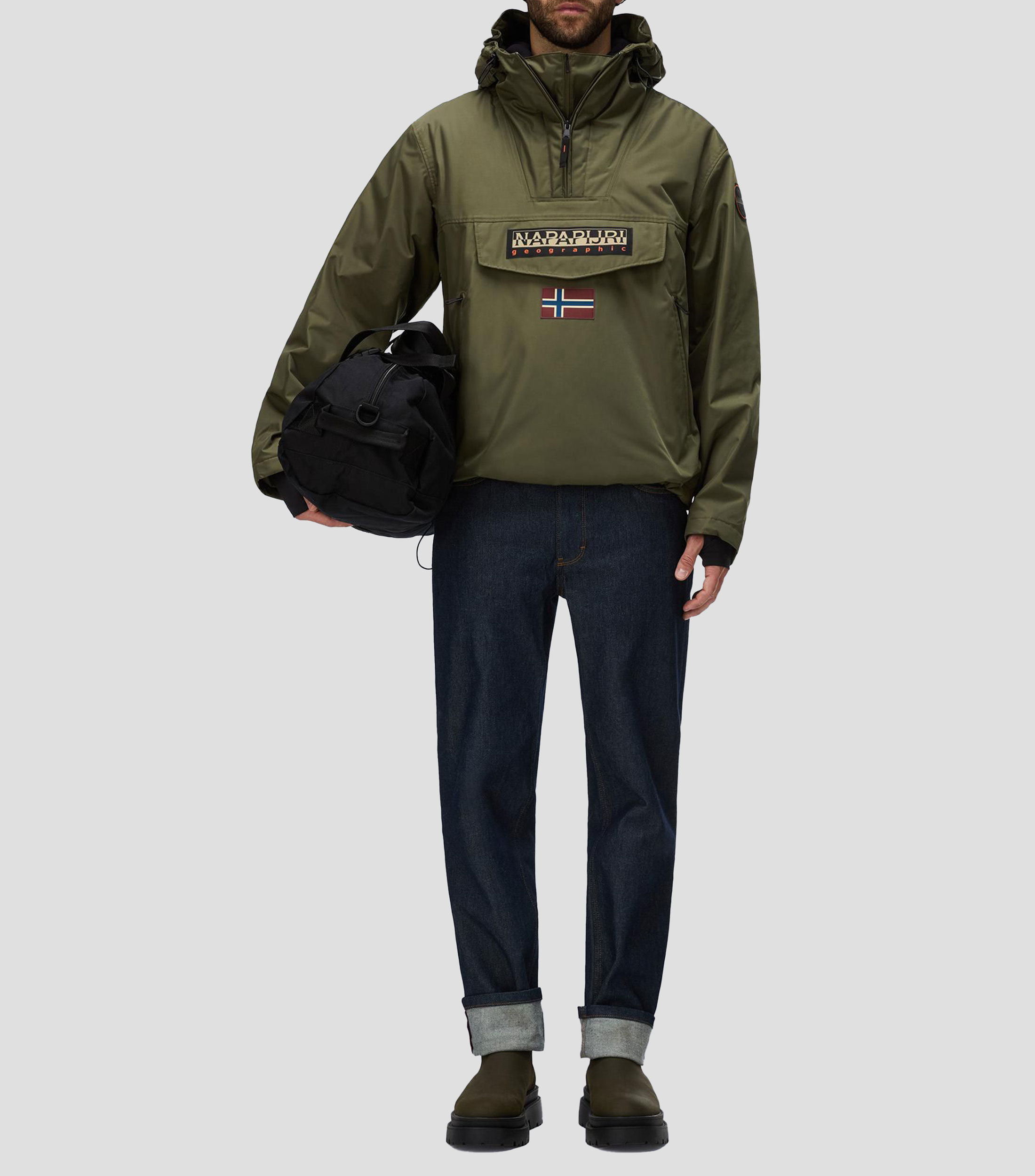 Chamarra Anorak Rainforest Next Winter Hombre